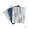biologische hydrofiele doeken set van 3 starry sea dessin