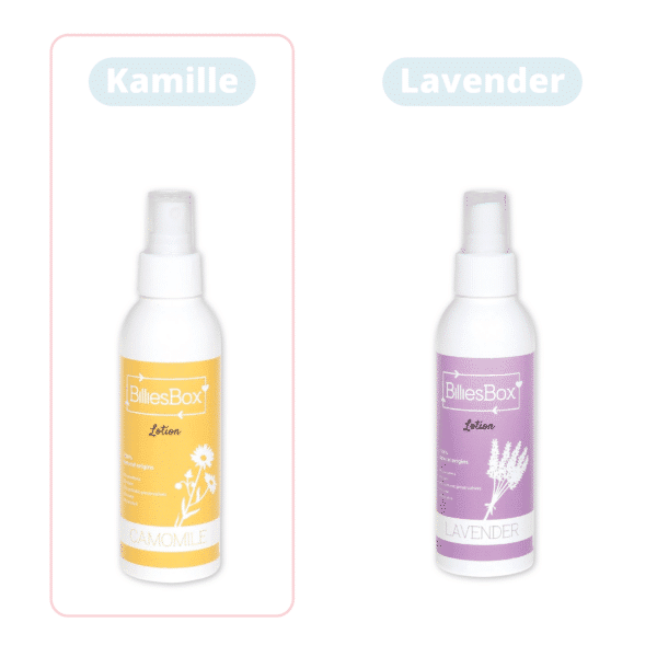 Billiesbox geel Kamille lavendel