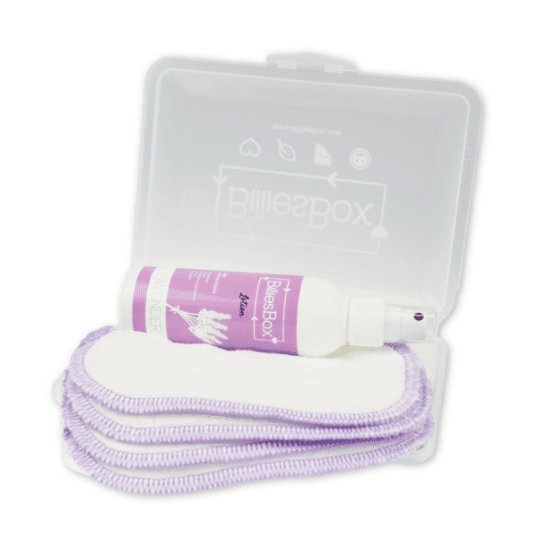 billiesbox wit paars lavendel lavender