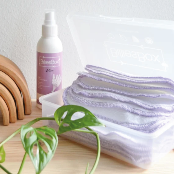 billiesbox wit paars lavendel lavender