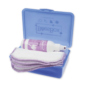 billiebox blauw paars lavendel