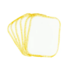 Billiesbox gele wasbare billendoekjes