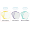 Billiesbox gele wasbare billendoekjes