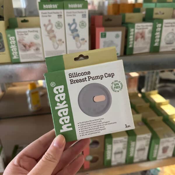 Haakaa borstkolf afsluitdop – lekvrij bewaren van moedermelk