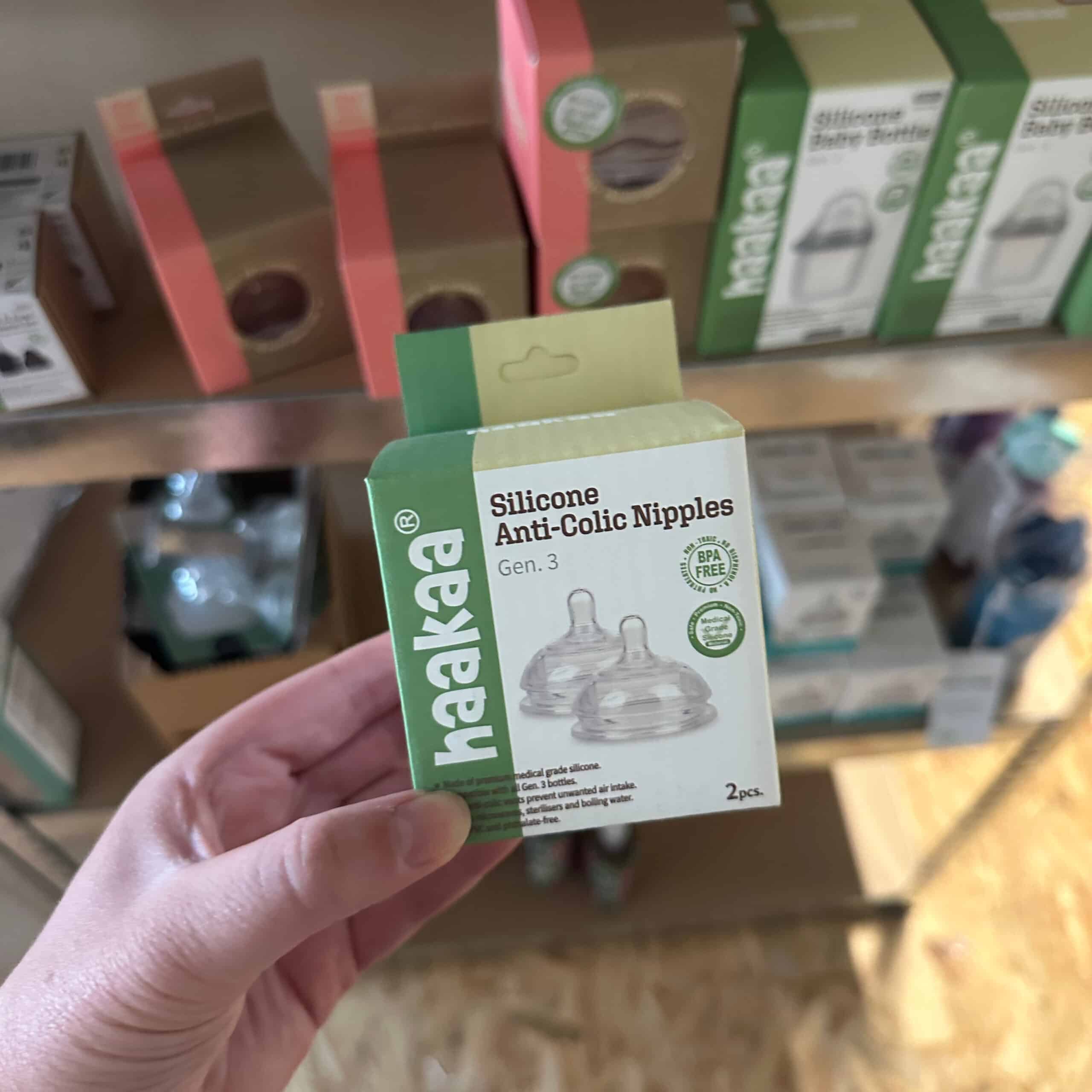 Siliconen Flesspenen - Slow Flow - 2 stuks - Haakaa - Afbeelding 5