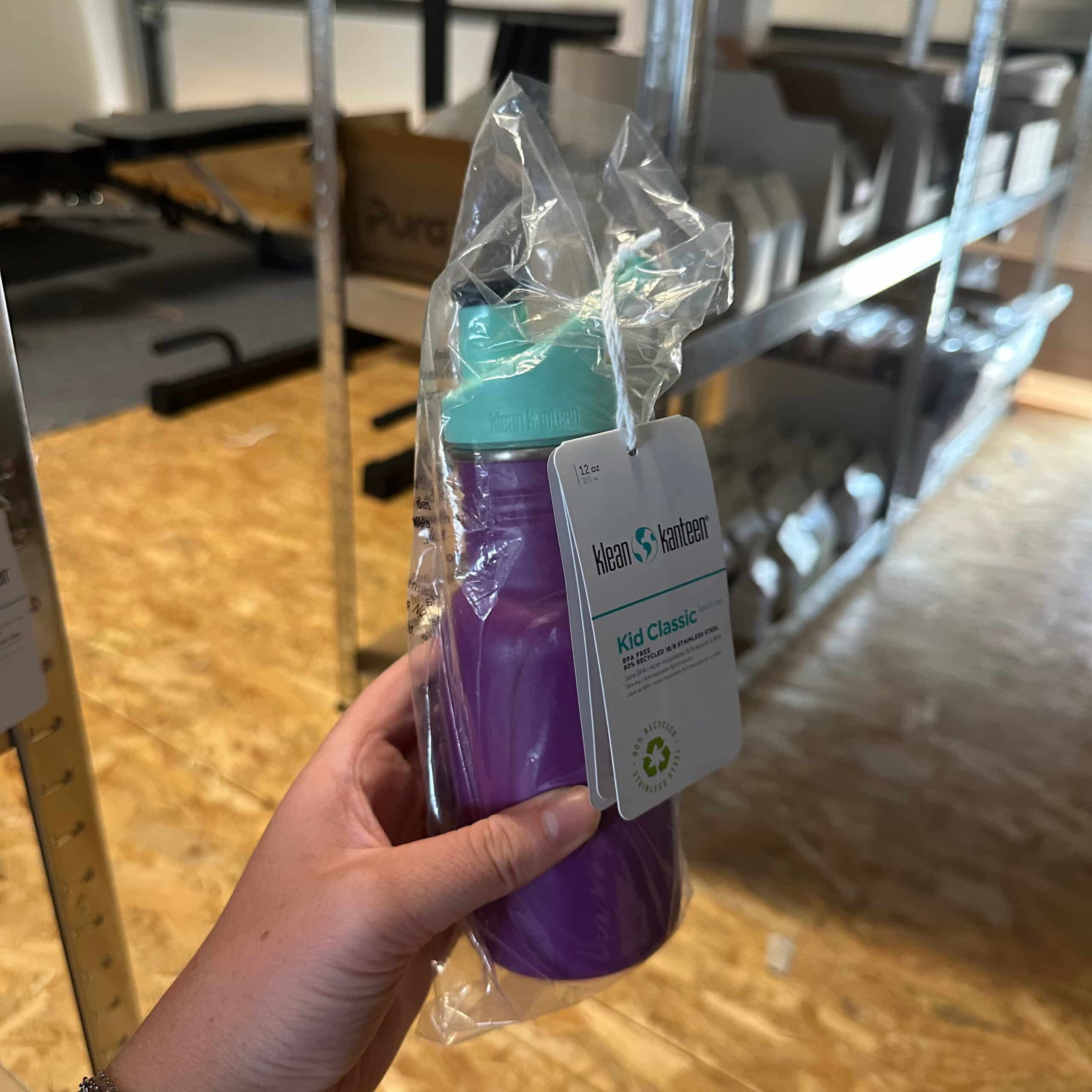 RVS Drinkfles Kid - Drinktuit - 355 ml - Sparkling Grape - Klean Kanteen - Afbeelding 6