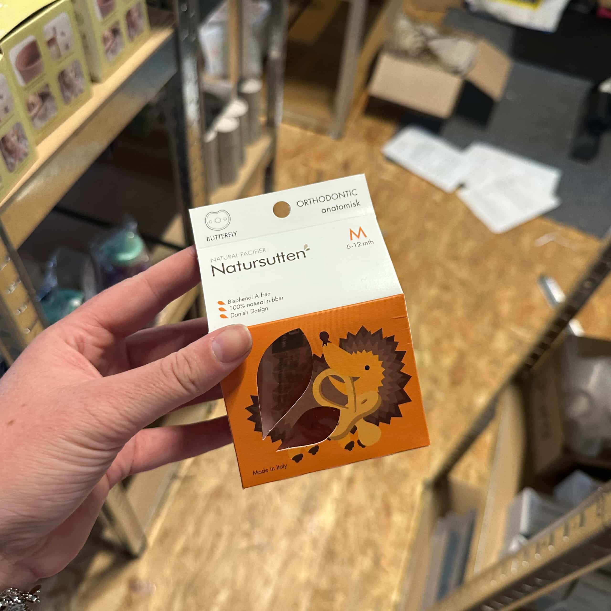 Fopspeen Natuurrubber - Vlinder Schild / Anatomische Speen - Natursutten - Afbeelding 8