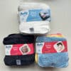 Set van 25 wasbare babydoekjes van zachte bamboe badstof van Cheeky Wipes.