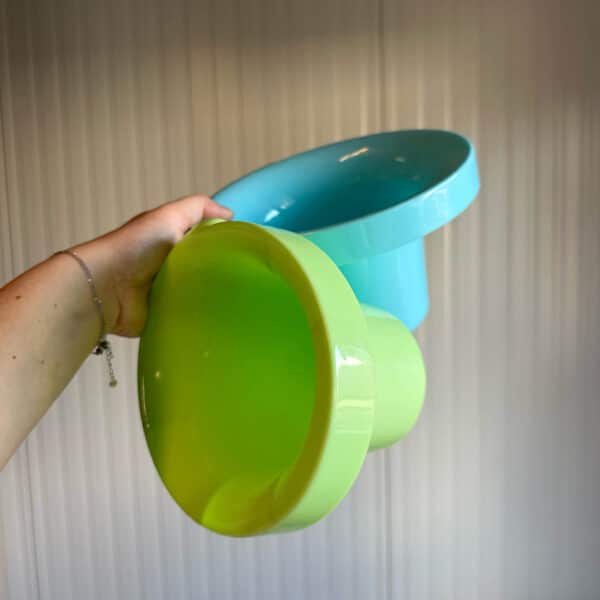 Groen Popolini BZC-plaspotje voor baby’s vanaf de geboorte, geschikt voor babyzindelijkheidscommunicatie.