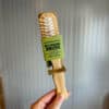 Bamboe haarborstel antiklit van Bamboovement, plasticvrije vegan borstel voor zacht ontklitten zonder trekken