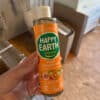 Natuurlijke douchegel van Happy Earth met roos en petitgrain