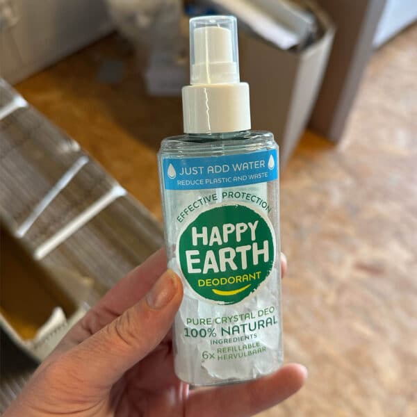 Happy Earth natuurlijke deodorant Crystal Just Add Water