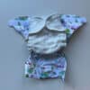 Herbruikbaar luierpakket van Blümchen met bamboe badstof voor duurzaam luieren vanaf de geboorte.