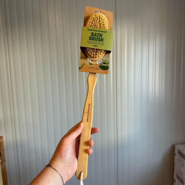 Bamboe badborstel van Bamboovement met natuurlijke sisalharen
