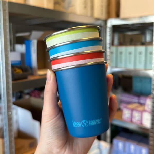 Duurzame roestvrijstalen drinkbekers van Klean Kanteen voor kinderen