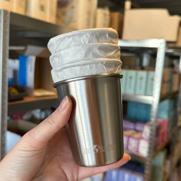Plasticvrije Klean Kanteen drinkbekers van roestvrij staal voor thuis en onderweg