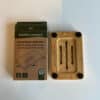 Duurzame Bamboovement zeephouder met antislip onderzijde