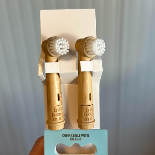 Duurzame Oral-B opzetborstels met plantaardige borstelharen