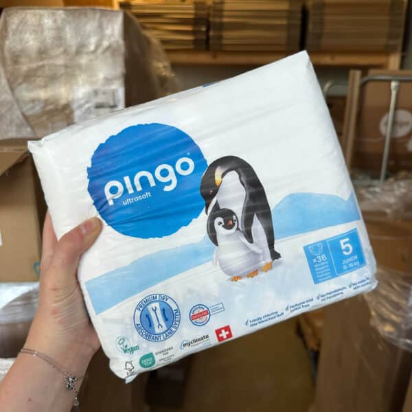 Zachte milieuvriendelijke luiers van Pingo bij Pure Start