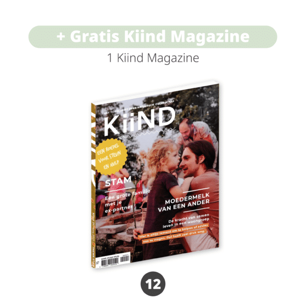 Kiind of Kind Magazine is een tijdschrift over natuurlijk ouderschap. Gratis bij het Duurzaam en Natuurlijk Kraampakket - Basis.