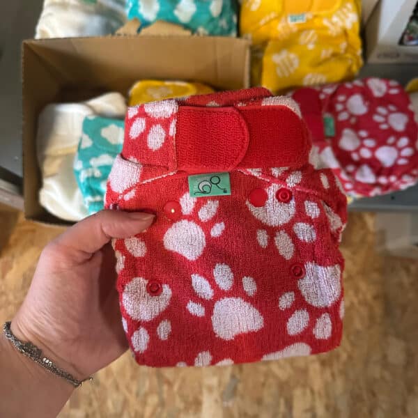 Wasbare luier Bamboozle Stretch bamboe van TotsBots duurzame herbruikbare luier zacht en absorberend verkrijgbaar bij Pure Start