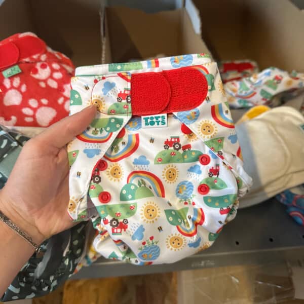 Overbroekje Wrap TotsBots diverse dessins duurzaam en herbruikbaar waterdicht overbroekje voor wasbare luiers bij Pure Start