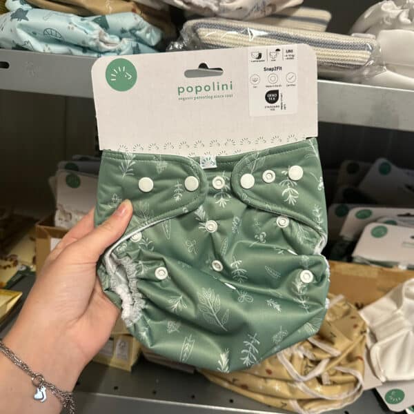 Popolini Snap2Fit AI2 overbroekje duurzaam verstelbaar waterdicht overbroekje voor wasbare luiers herbruikbaar en praktisch verkrijgbaar bij Pure Start