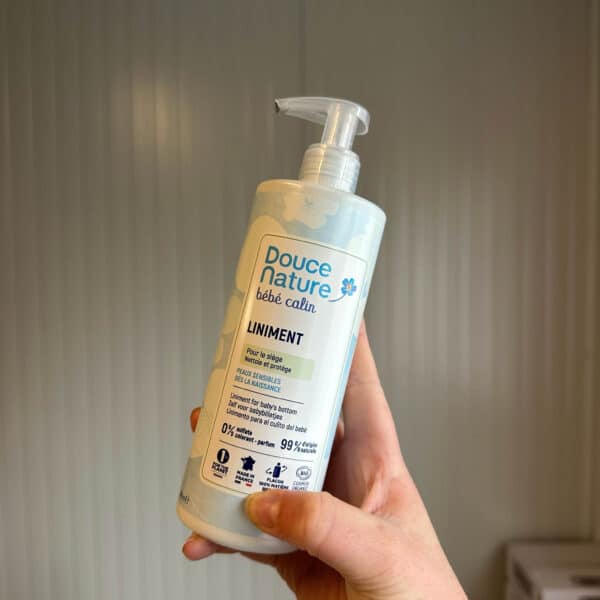 Douce Nature baby liniment voor verzorging en bescherming bij het verschonen