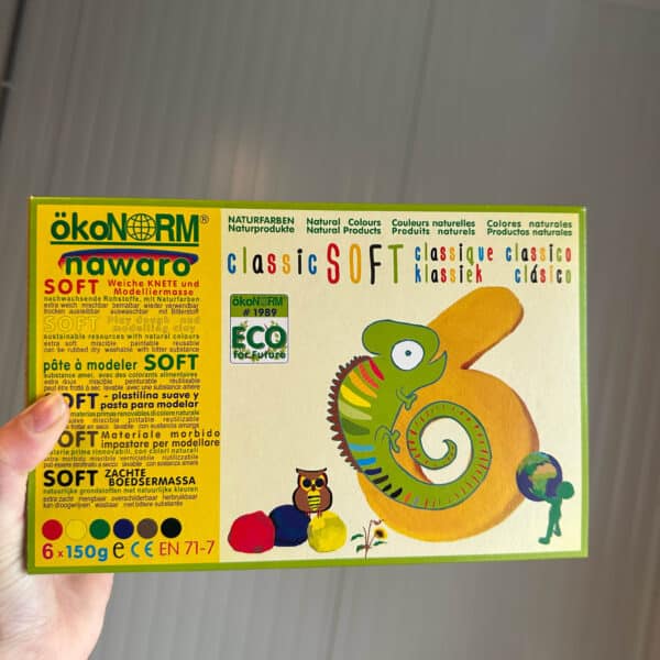 Ökonorm zachte boetseerklei Classic met 6 kleuren
