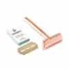 Oceonics Safety Razor in rosé – stijlvol en duurzaam scheermes, plasticvrij en geschikt voor een gladde, milde scheerbeurt.