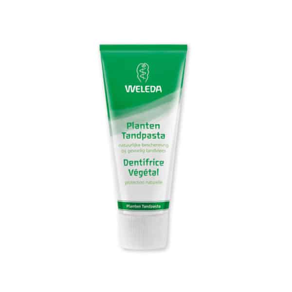 Weleda Planten Tandpasta – 75 ml natuurlijke tandpasta met plantaardige ingrediënten voor milde reiniging en gezond tandvlees, zonder fluoride.