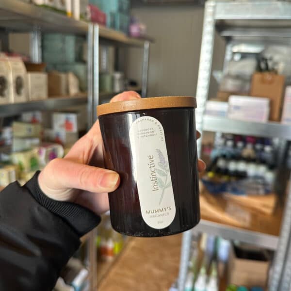 Instinctive Birth Candle geurkaars van Mummys Organics natuurlijke kaars voor ontspanning tijdens zwangerschap en bevalling