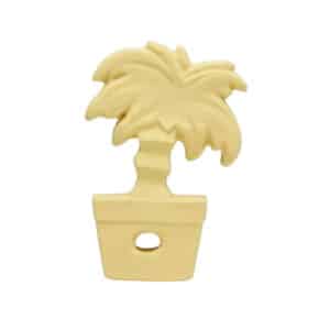 Duurzaam palmboom bijtspeeltje van natuurlijk rubber, zacht voor baby tandvlees