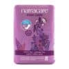 Natuurlijk maandverband, maxi pads super, zonder vleugels in verpakking. Natracare