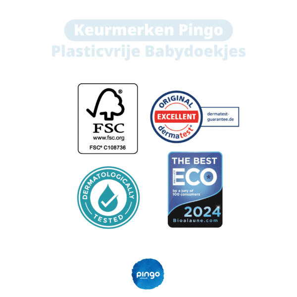 Pingo Plasticvrije Babydoekjes - Afbeelding 6