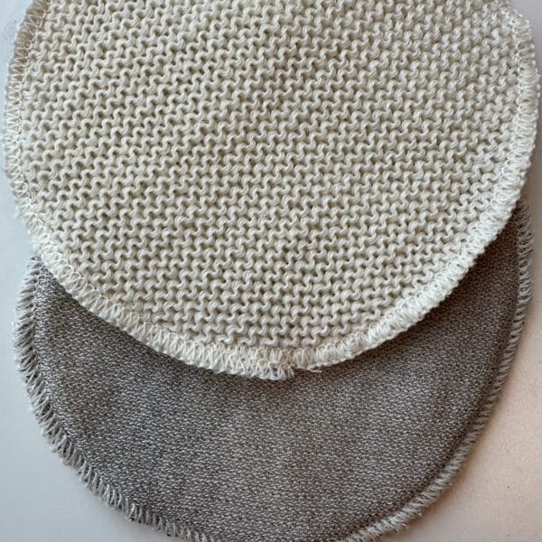 Elanee wasbare zoogkompressen met zilver – herbruikbare borstkompressen voor gevoelige tepels – duurzaam en hygiënisch – Pure Start