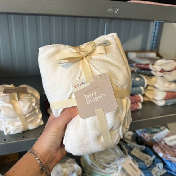 Imse set van 4 wasbare maandverbanden – zachte en herbruikbare inlegkruisjes van biologisch katoen – duurzaam comfort – Pure Start