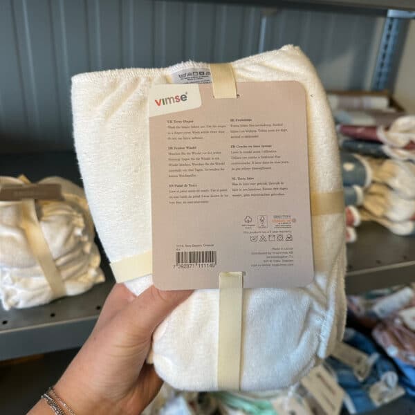 Imse set van 4 wasbare inlegkruisjes – duurzaam, ademend en herbruikbaar alternatief voor wegwerpinlegkruisjes