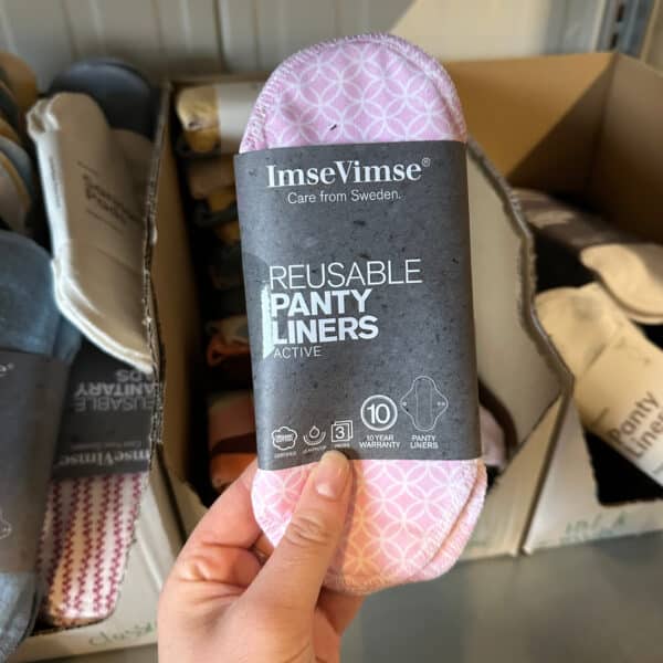 Imse Vimse wasbare inlegkruisjes Active van biologisch katoen in diverse kleuren – ademend, flexibel en duurzaam alternatief voor wegwerpinlegkruisjes