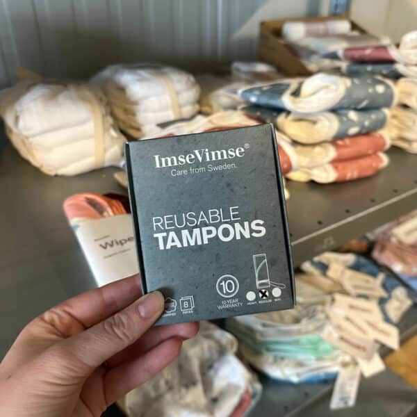 Imse Vimse wasbare tampons regular in diverse kleuren – duurzaam en herbruikbaar alternatief voor wegwerptampons