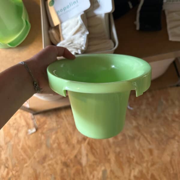 Popolini BZC plaspotje groen – compact en ergonomisch babypotje, ideaal voor zindelijkheidstraining vanaf de eerste maanden.