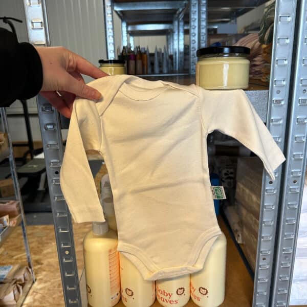 Lotties romper lange mouw biologisch katoen – zachte en duurzame baby romper