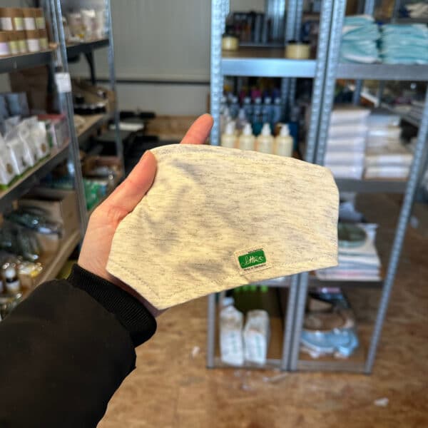 Lotties Dermata kwijlslab halsdoek biologisch katoen met zilver – voor gevoelige babyhuid