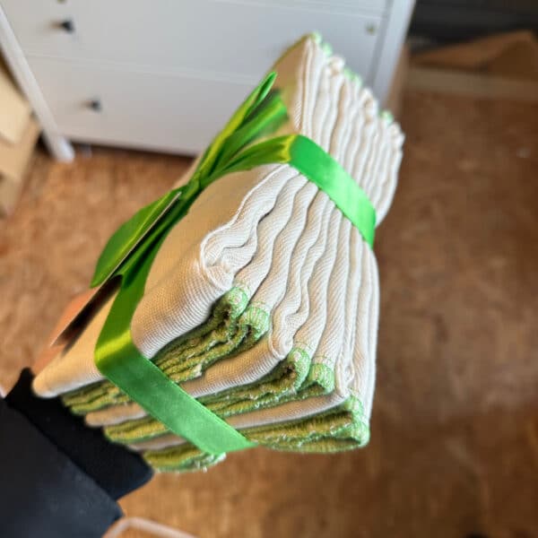 Blümchen prefolds biologisch katoen twill S 30x40 cm – 6 stuks wasbare luiers