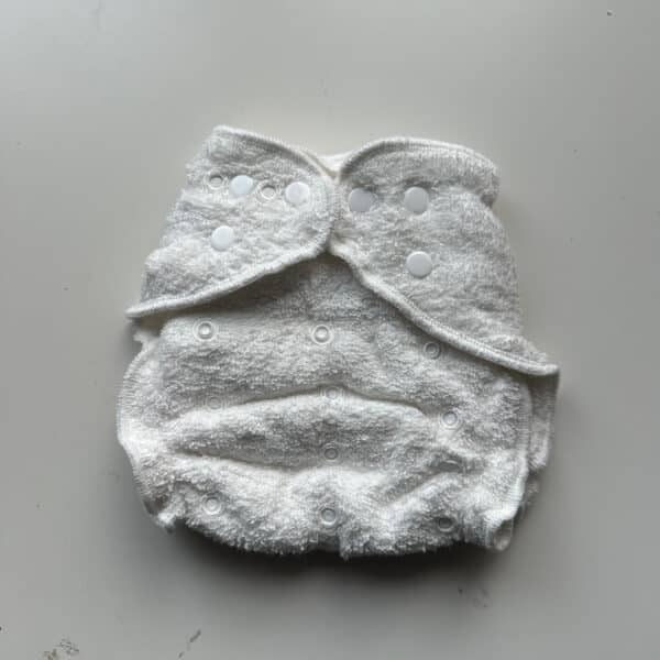 Blümchen wasbare luier bamboe badstof Onesize 3-15 kg – absorberende baby luier