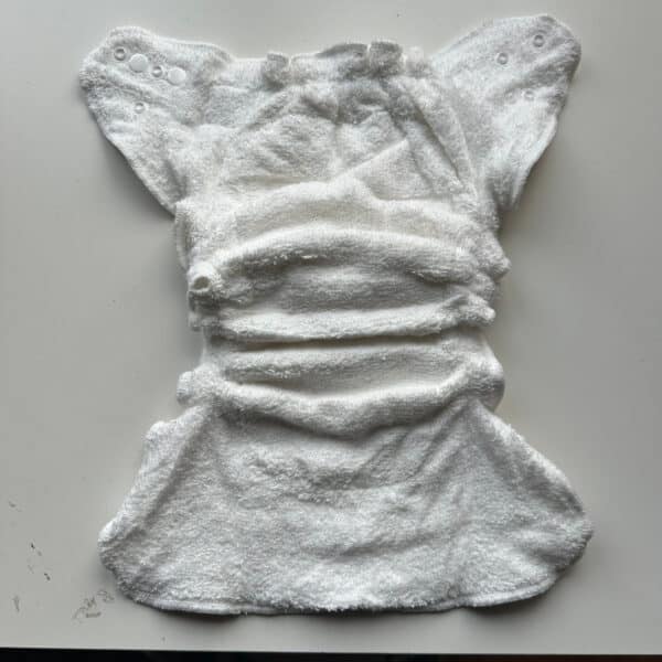 Blümchen wasbare luier bamboe badstof Onesize 3-15 kg – absorberende baby luier