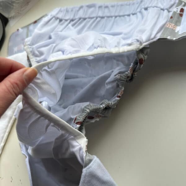 Blümchen wasbare luier junior volwassene Cozy Design – herbruikbare luier voor grotere maten