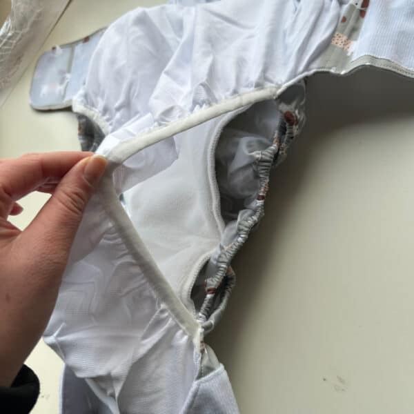 Blümchen wasbare luier junior volwassene Cozy Design – herbruikbare luier voor grotere maten