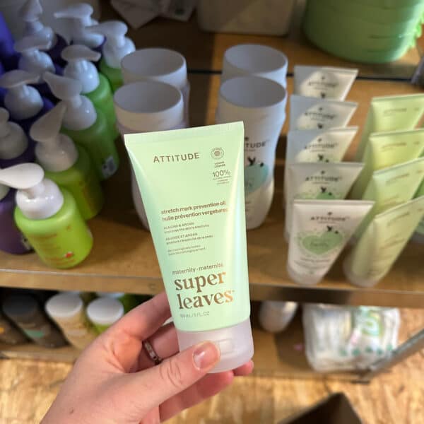 Attitude Super Leaves natural anti-striae olie – natuurlijke zwangerschapsolie tegen striae kopen bij Pure Start