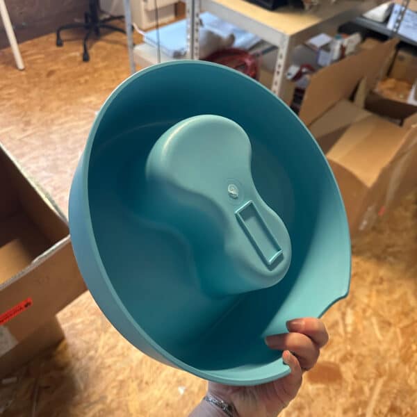 Anatomisch plaspotje blauw Ecopitchoun ergonomisch duurzaam potje voor zindelijkheidstraining comfortabel en milieuvriendelijk verkrijgbaar bij Pure Start